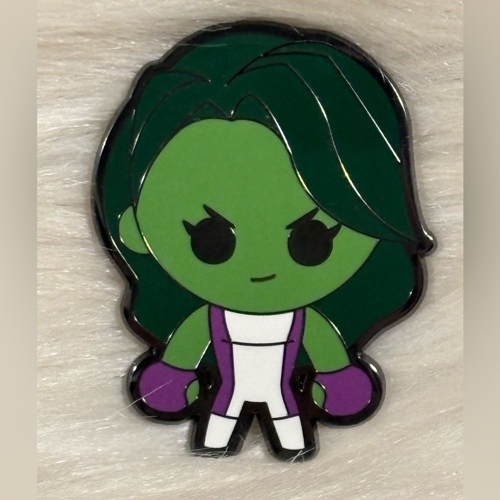 2023 Disney Mystery Pin Chibi Marvel Avengers She-Hulk Kawaii Chibi